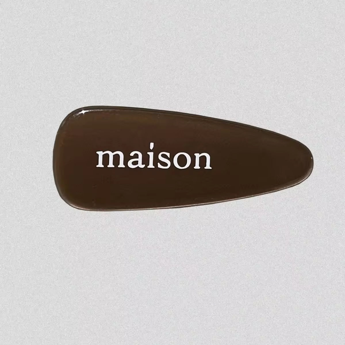 maison KEEPS: Logo Hair Clip
