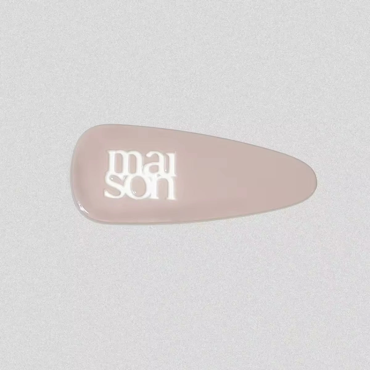 maison KEEPS: Logo Hair Clip