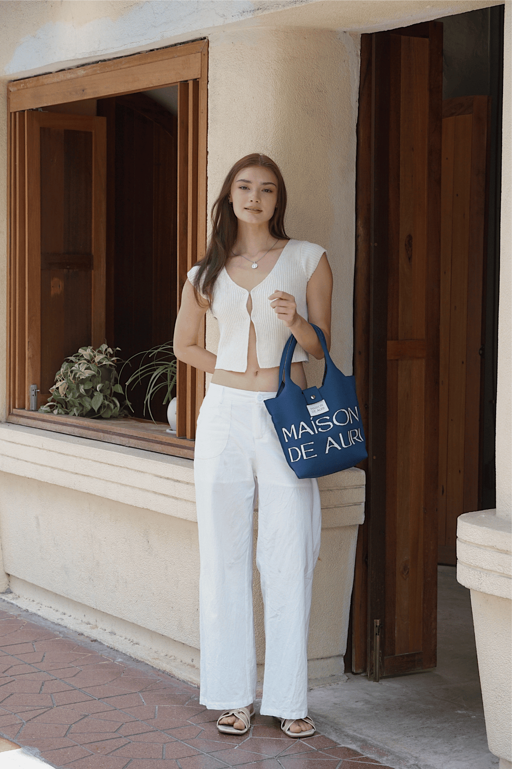 Maison de Auri: Poche Sport Denim