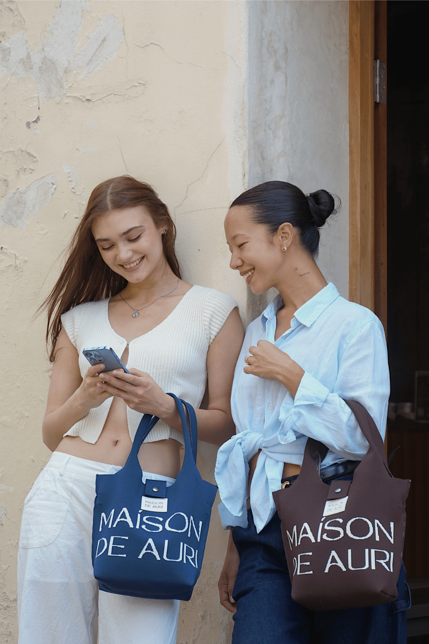 Maison de Auri: Poche Sport Denim